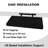 Rustic Wooden Wall Shelves Black-Set of 2-498710452-497772437