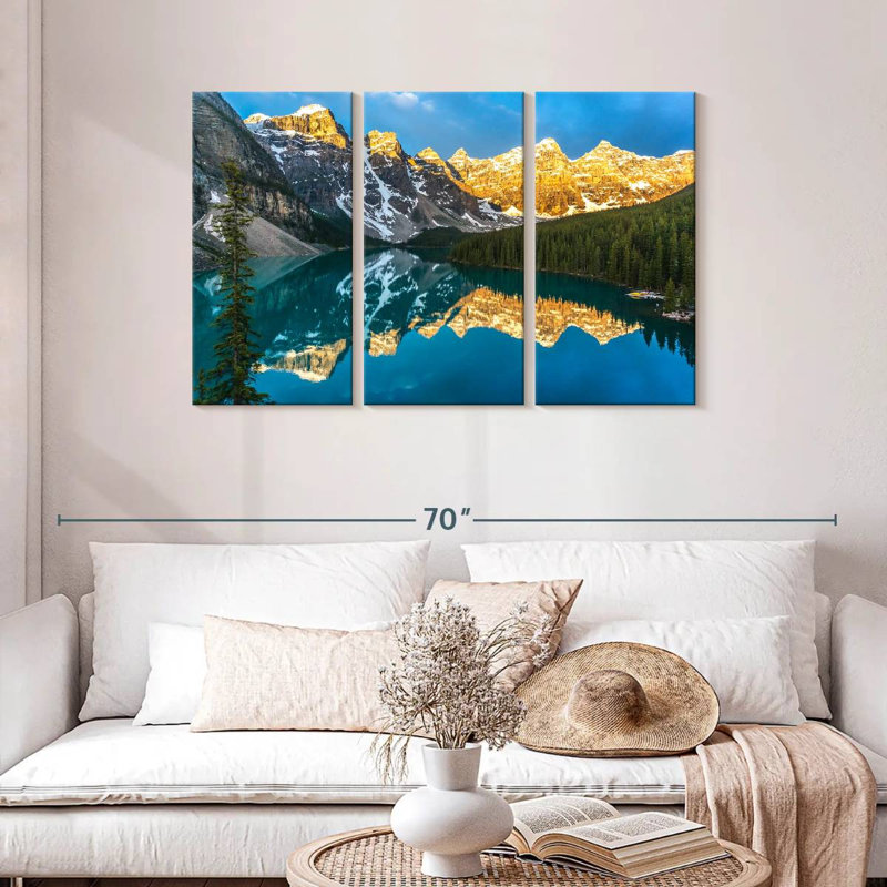 Paysage de montagne Alvord Ten Peaks Valley, H 28 po x l 45 po