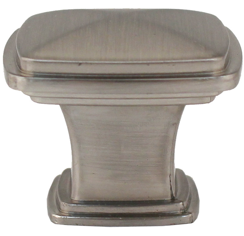 Poignée rectangulaire Sherwood, Nickel satiné