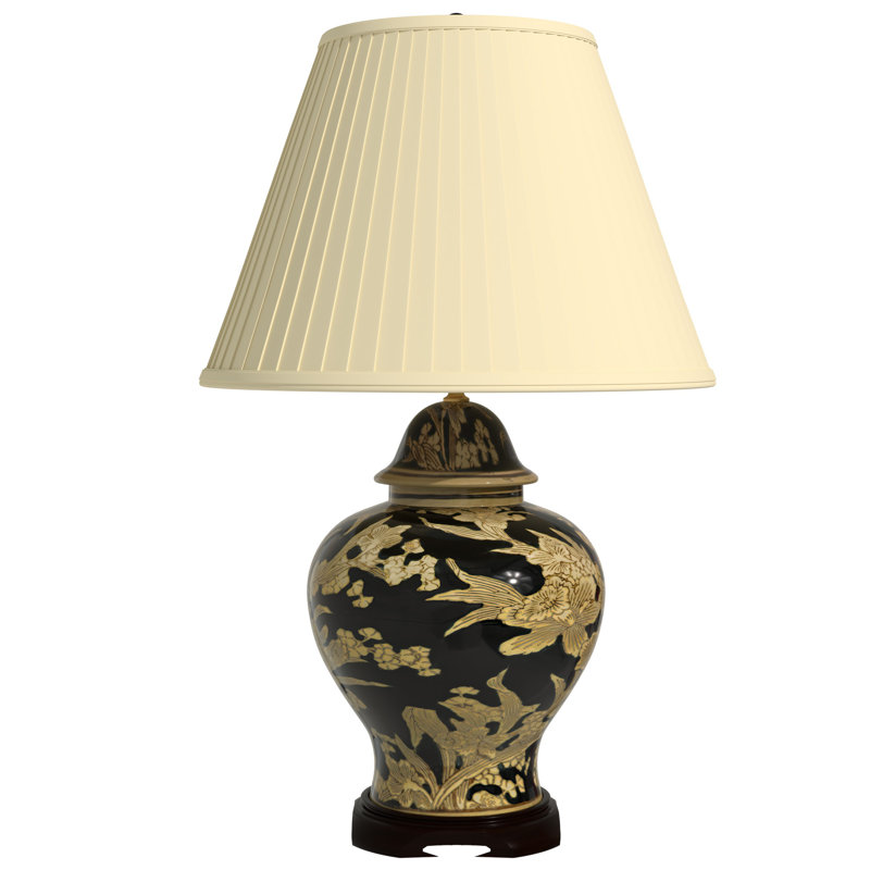Smeltzer Solid Wood Table Lamp