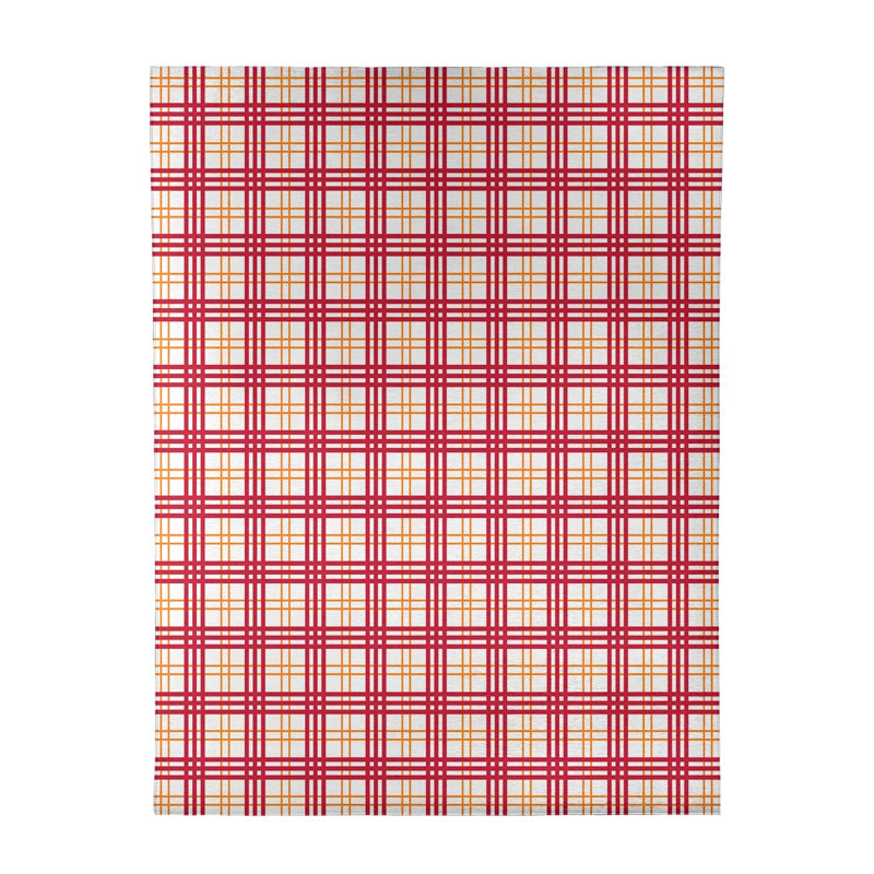 Plaid Indoor Rug, Rectangle 8' x 10'