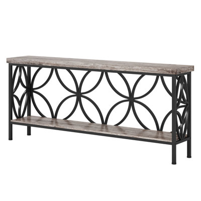 70.9” Extra Long Industrial Console Table