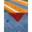 Multicolor Hand-Knotted Wool Stylized Animal Motifs Geometric Modern Contemporary Carpet Rug-1158157627