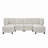 6-Seat Modular Sectional Sofa-1778624541