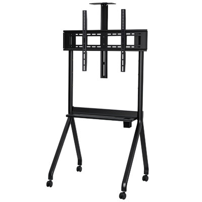 Tableau blanc interactif, support de tableau intelligent pour 42-86 po, hauteur réglable avec 4 roulettes verrouillables