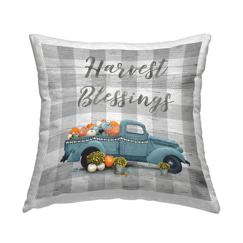 Coussin d'extérieur Harvest Blessings