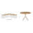 Selby 2- Piece Wood Storage Nook Dining Set With Round Table-58717876