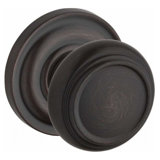 Traditional Privacy Door Knob with Traditional Round Rose