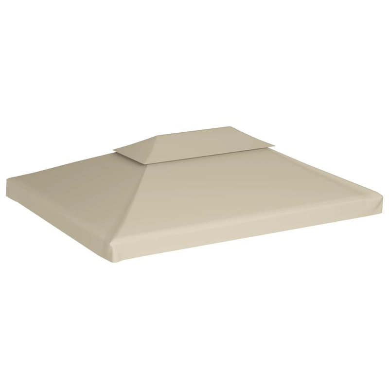 Dakota Fields Plastic Replacement Canopy for Gazebo, Light Brown