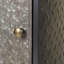 Dimond 37cm W Metal Bedside Table