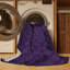 Tapis mauve lavable à la machine