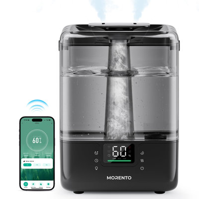 6L Cool Mist Top Fill Humidifier with Essential Oil Diffuser