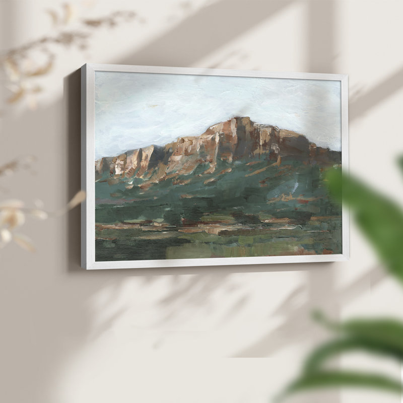 «Heading West II», reproduction encadrée, H 11 po x l 14 po, Blanc
