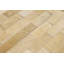 Tapis oriental beige moderne en cuir et en similicuir 5X8
