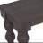 Braydan 70"W Solid Wood Hand-Turned Leg Bench- Coffee Brown-68476755