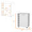 6-Bottle Rack Bar Cart-887649850