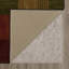 Tapis brun clair / rouge touffeté à motif géométrique Beunka-1673957744