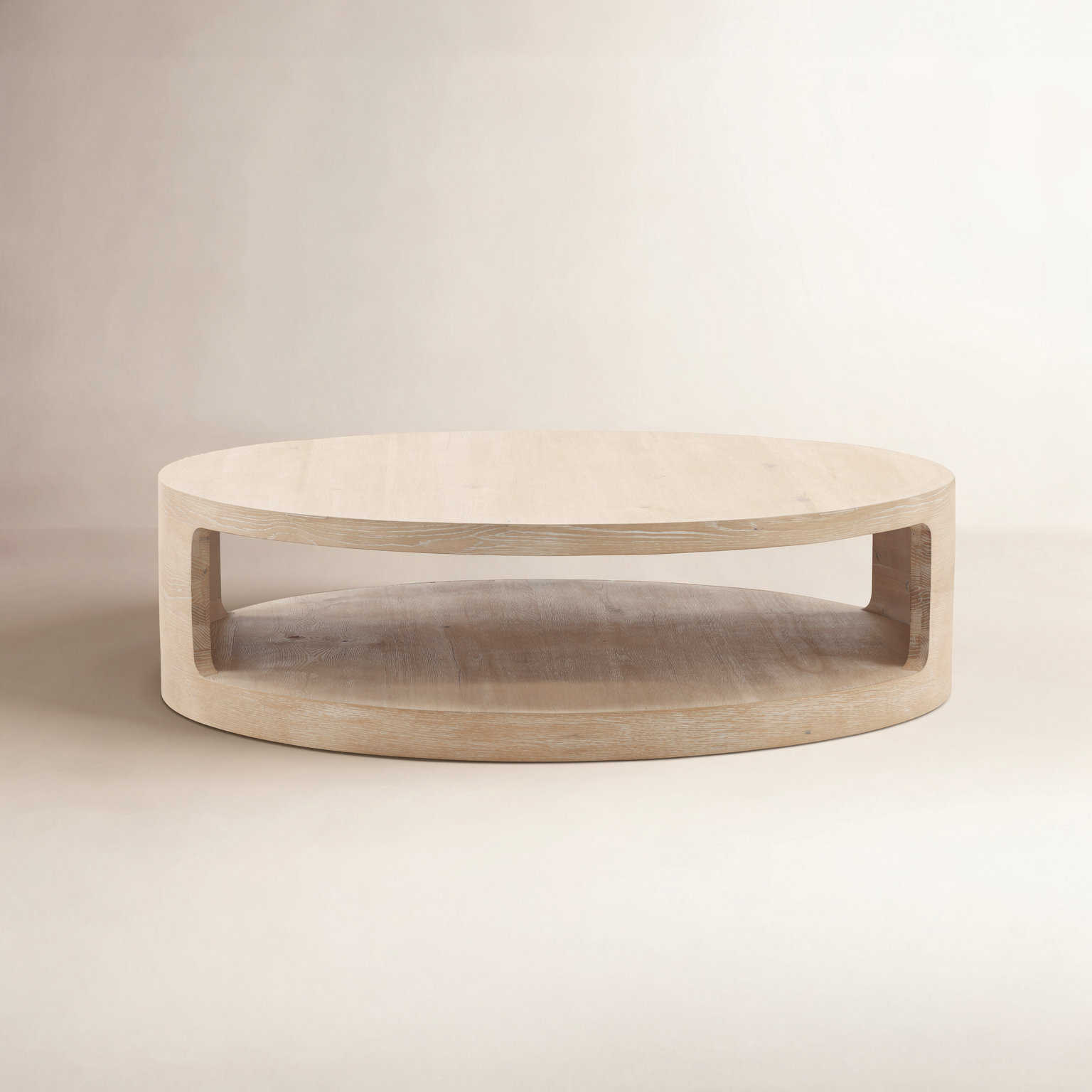 51" Oak Coffee Table