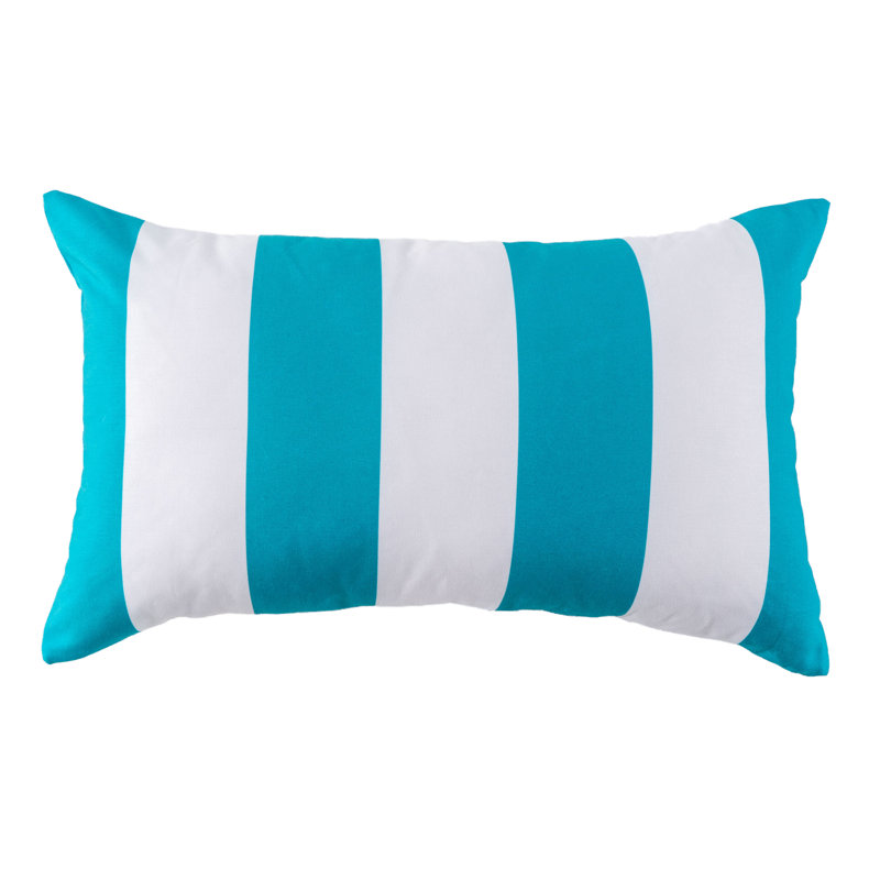Outdoor Rectangular Pillow Cover & Insert, Bright Blue