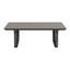Rectangular Aluminum & HDPE Wicker Coffee Table-148341190