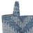 Wallington Geometric Machine Woven Polypropylene Area Rug in Blue-636223967