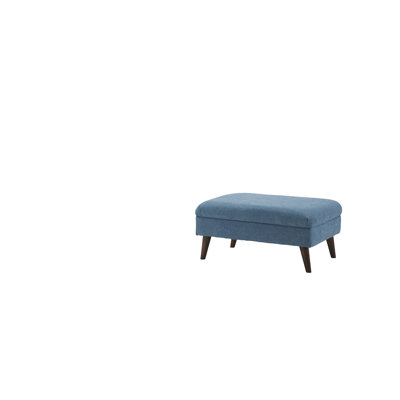 Weller 82cm Wide Rectangle Solid Colour Standard Ottoman