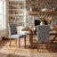 Chaise rembourrée en bois-122525338