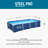 Bestway Steel Pro Rectangular Above Ground Swimming Pool -120281260