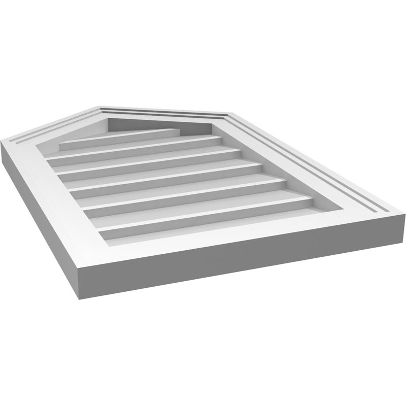 Ventilateur à pignon en uréthane non-fonctionnel Signature, H 24 po x l 16 po x P 1,5 po