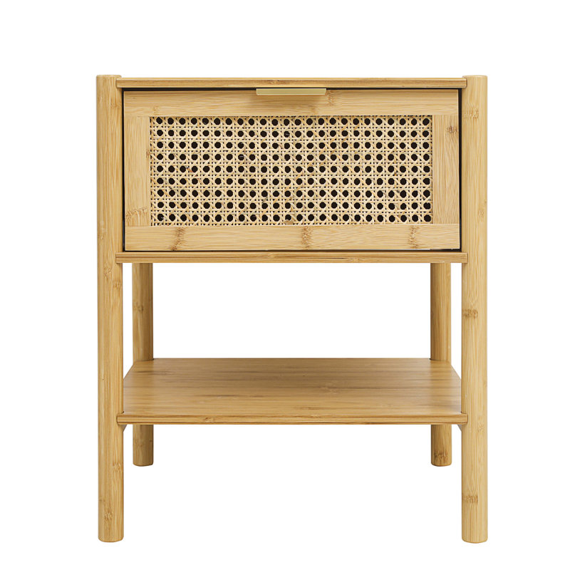 Table de chevet d'appoint 1 tiroir Wilsall
