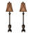 Ensemble de lampe buffet 35" Nessa