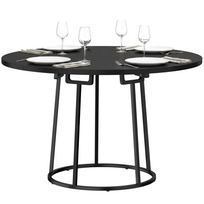 Dining Table with Steel Base