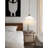  15" Modern Dimmable White Metal Pendant Light