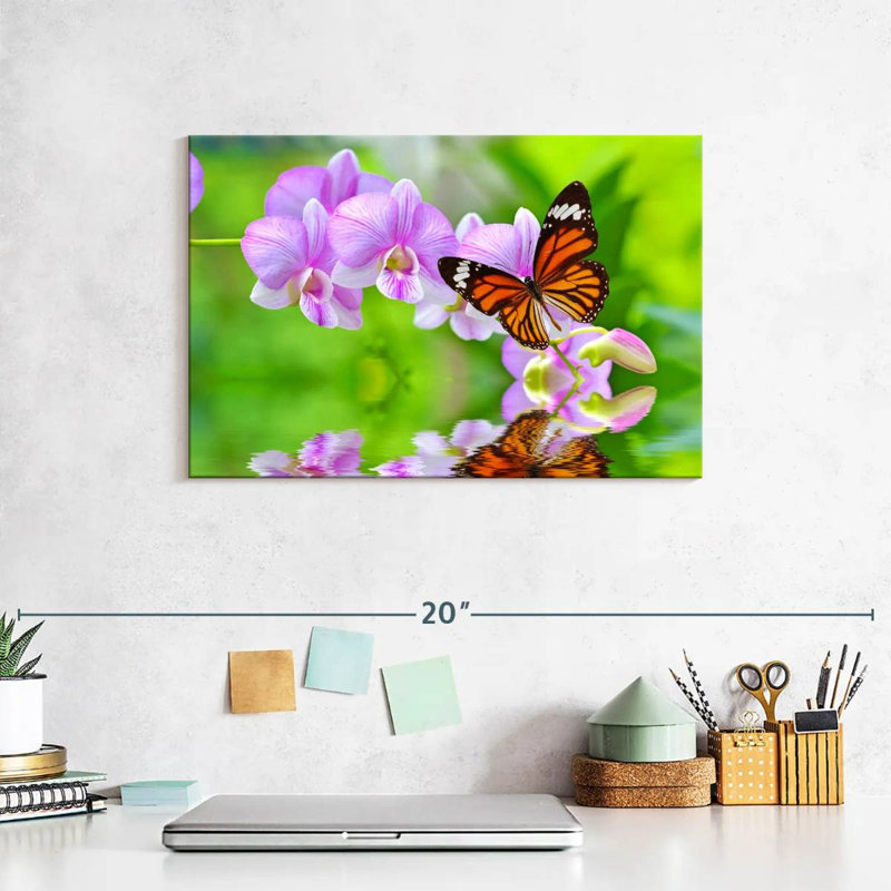 Brampt Spring Butterfly, 8" H x 12" W
