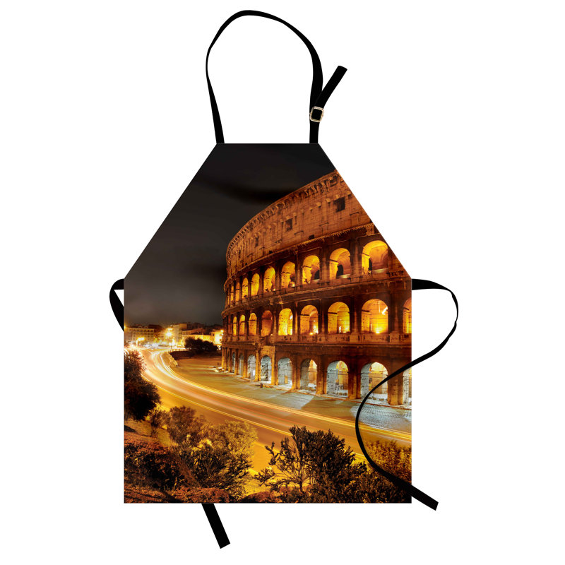 No Pattern Bib Apron