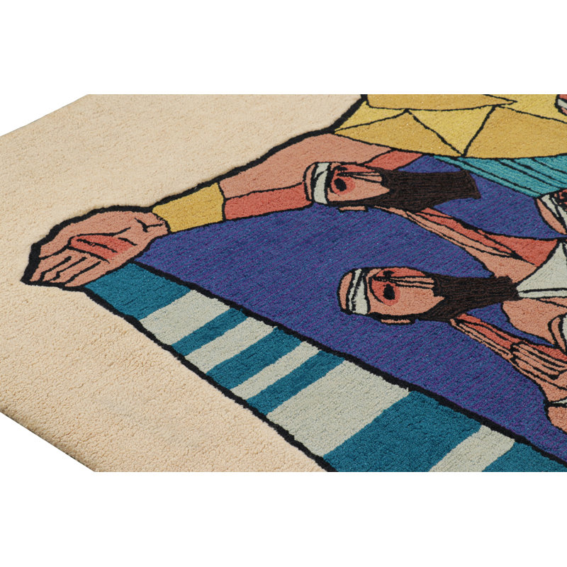 One-of-a-Kind 10'x10'6” Hand Tufted Area Rug