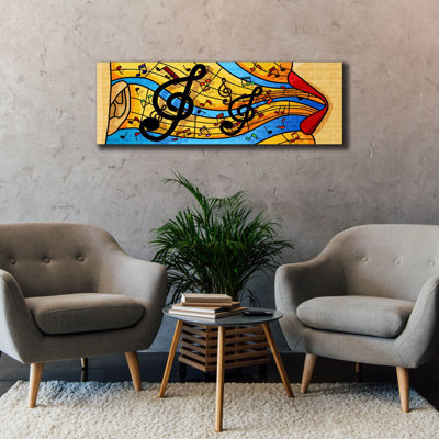 «Jazzy Ways» par Epic Portfolio, art mural sur toile