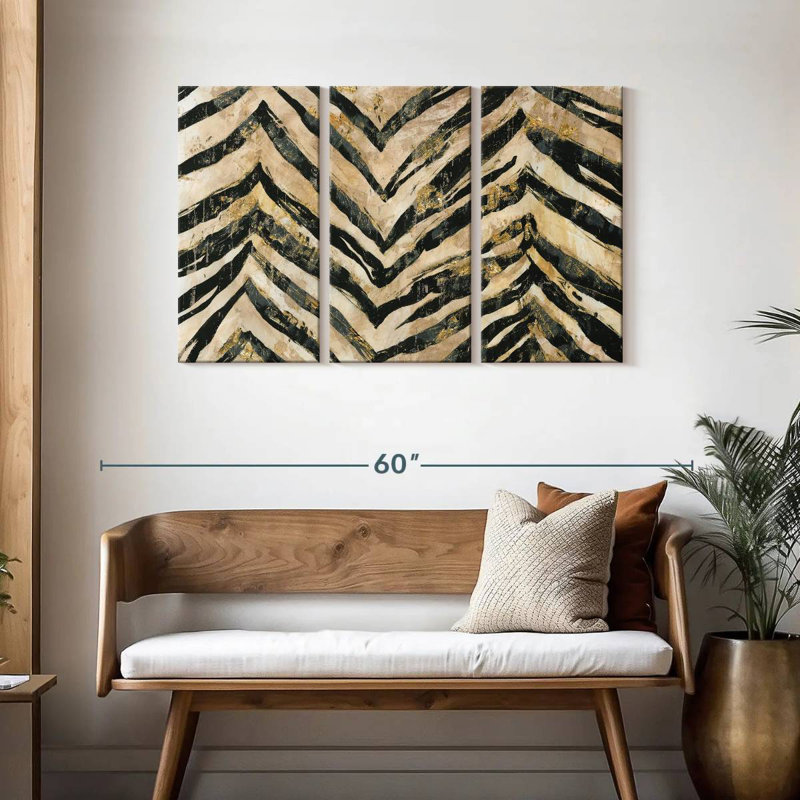 Avery New Zebra I, 28" H x 45" W