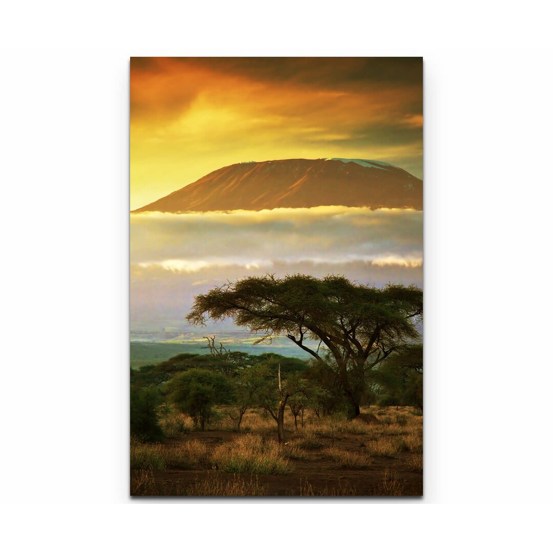 Leinwandbild Landschaft Kilimanjaro in Afrika