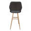 Outdoor Wicker Barstools With Metal Legs