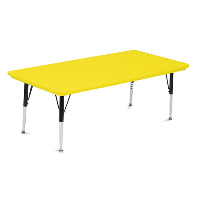 Table d'activité rectangulaire à hauteur ajustable