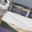 Sunrise & Dramatic Clouds Over Lavender Field VII - Ensemble de housse de couette Farmhouse - Microfibre de polyester-66391564