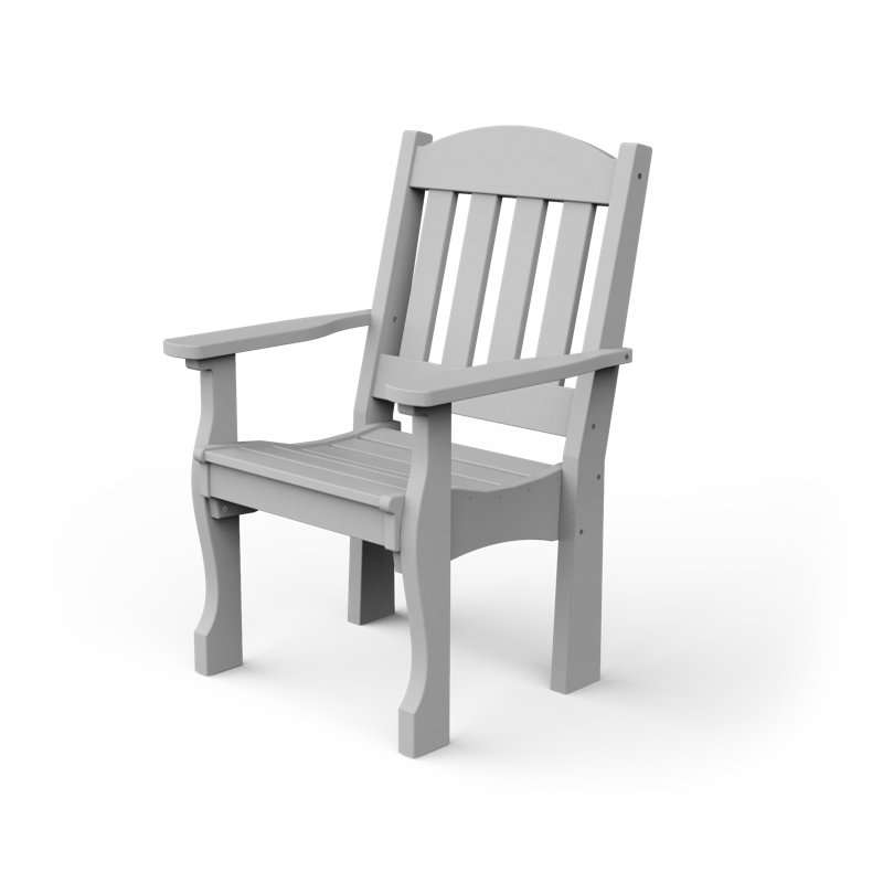 Chaise de patio Alister, Blanc