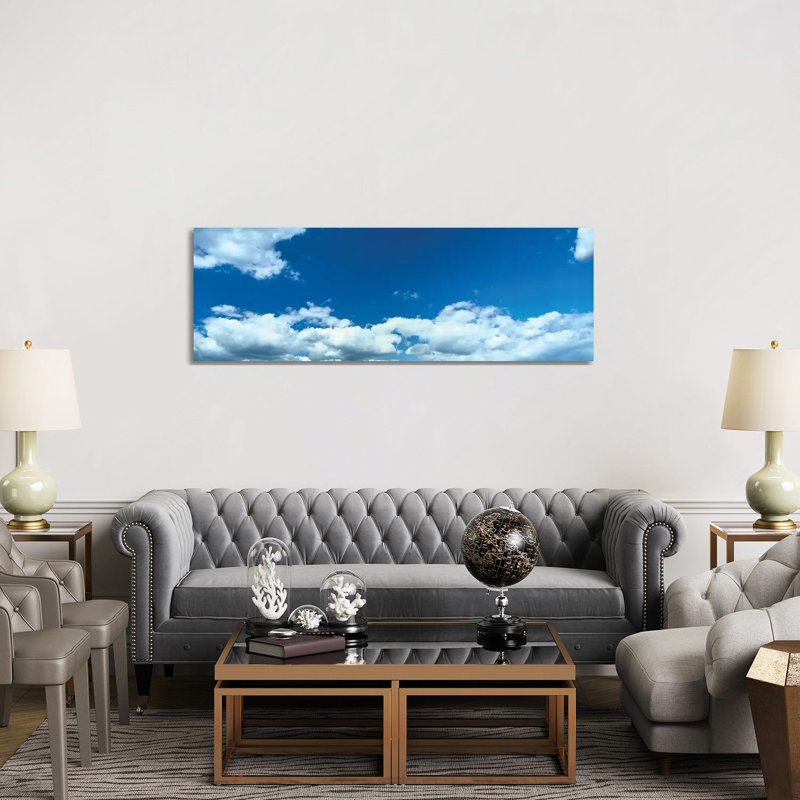 Clouds In The Sky, Wisconsin, USA by Panoramic Images - Wrapped Canvas Panoramic Print, 152.4 cm H x 50.8 cm W x 1.91 cm D