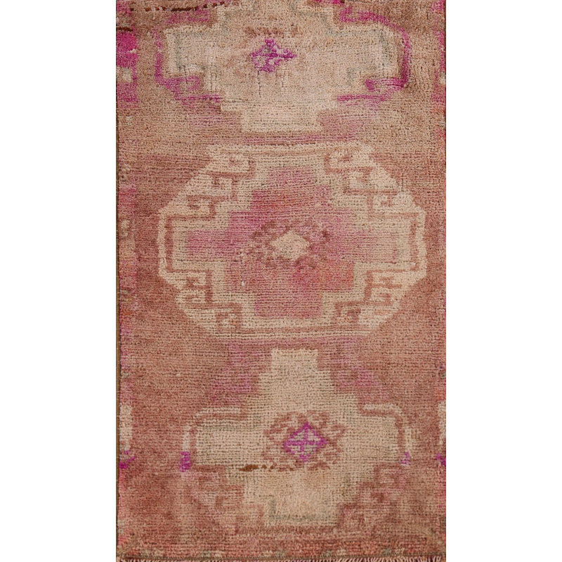Tapis oriental tribal en laine Anatolian