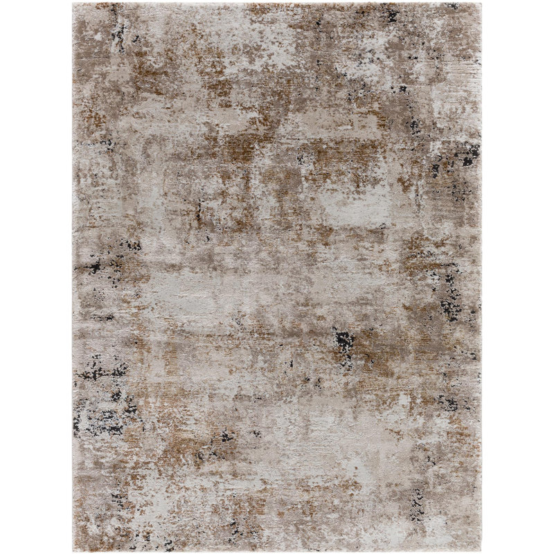 Felicisima Modern Machine Woven Area Rug, Rectangle 5'3" x 7'