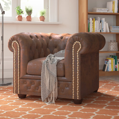 Abtao I Upholstered Chesterfield Chair