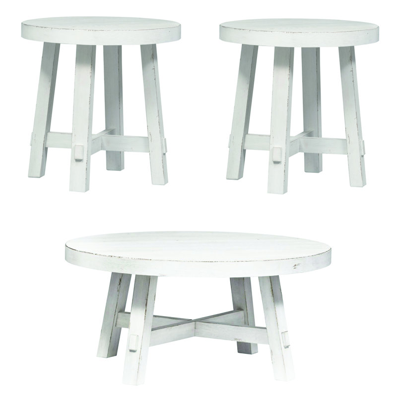 3 Piece Living Room Table Set