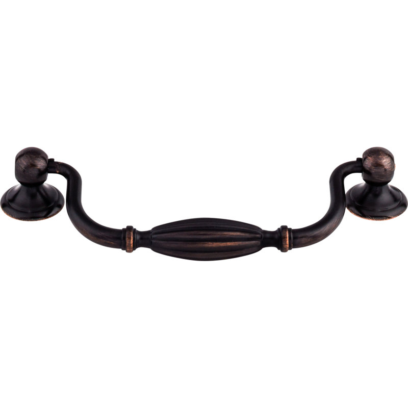 Tuscany Drop handle, 5 1/16" Center to Center, Tuscan Bronze