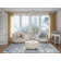 Dip Dye Hand Tufted Wool Geometric Rug